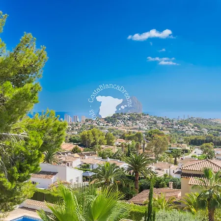 Villa Costablancadreams Casa Con Vista In Calpe Empedrola